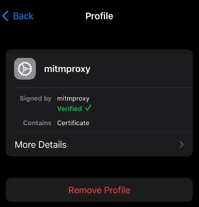 mobile ios certificate